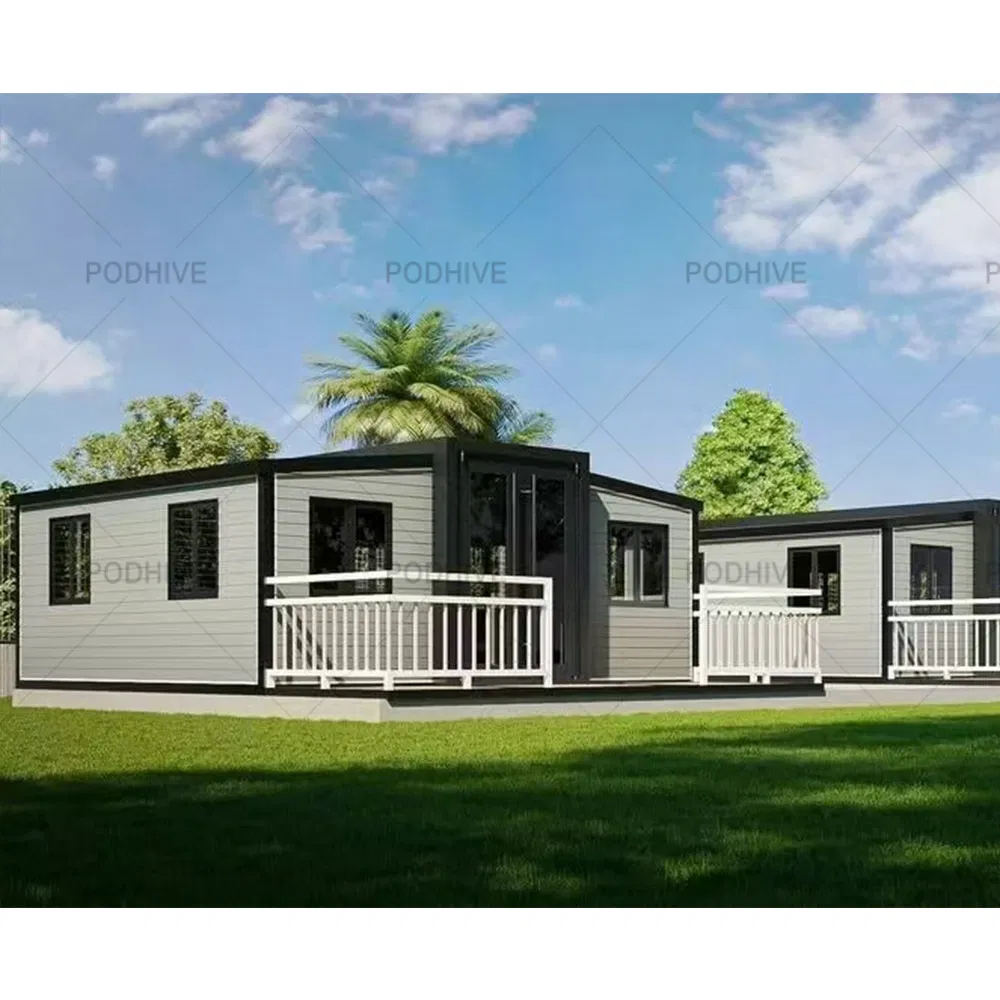 Customizable Expandable Prefab Vacation Home with Bathroom 20FT Container House