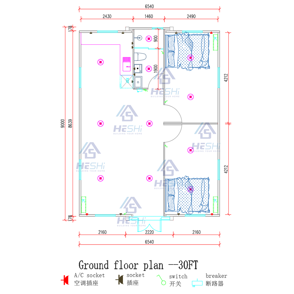 Galvanized Frame Construction