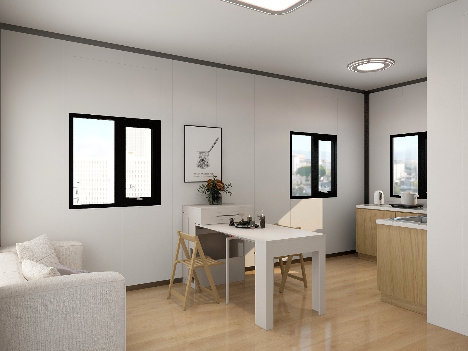 Customized Expandable Container House 20ft/40ft Modular Prefab with Solar Luxury Tiny Homes for Bedroom Use