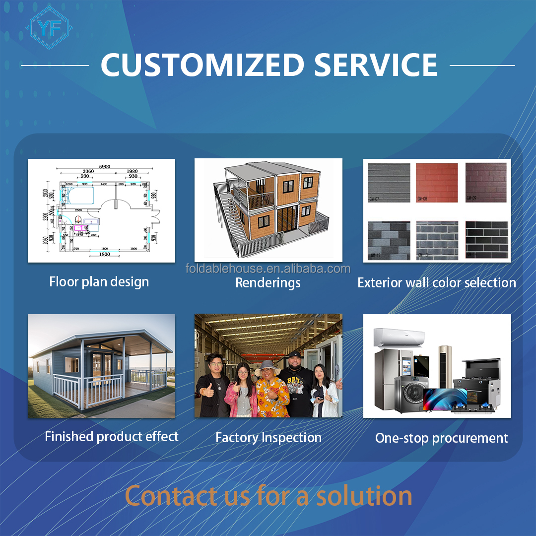 Custom 40 Foot White 2 Bedroom 1 Bathroom Prefab Expandable Container House Home Casas Prefrafricadas 40 Pies