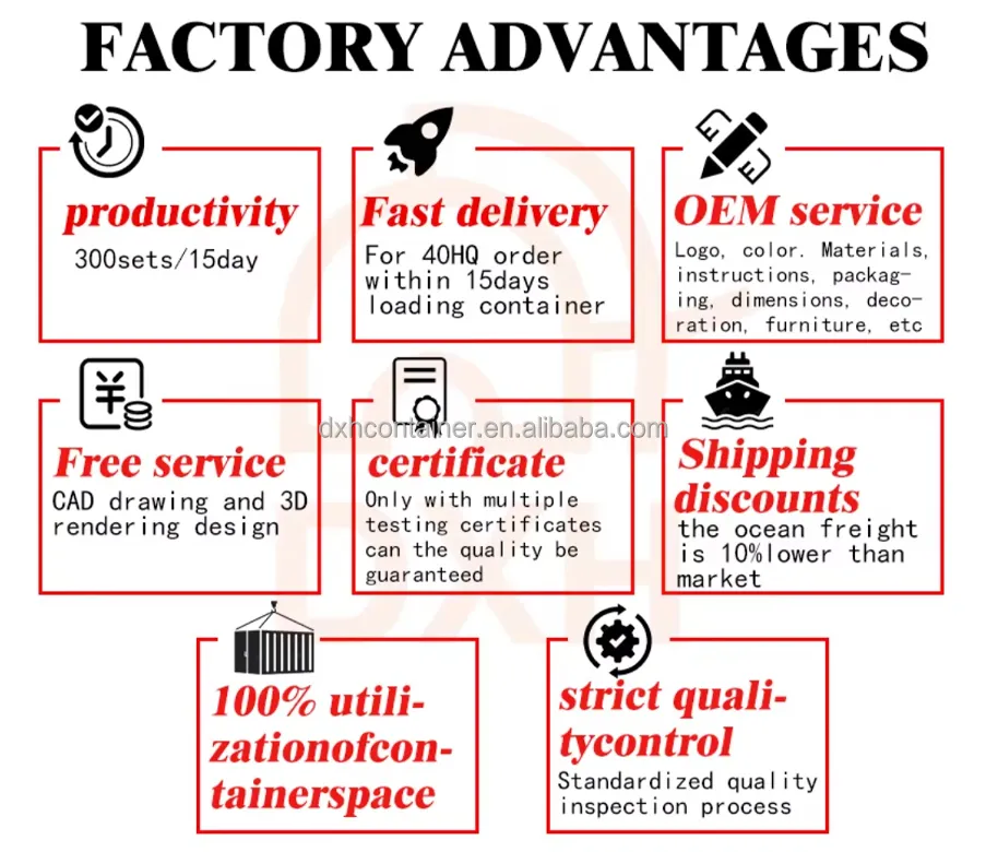 Factory Show Prefabricated Expandable Container House Factory