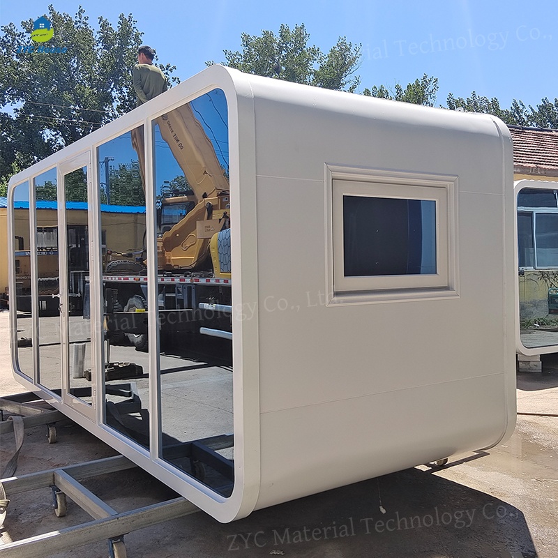 40ft Custom-built Luxury Prefab Apple Cabin Apple Cabin Sleeping Container House Apple Cabin For Hotel