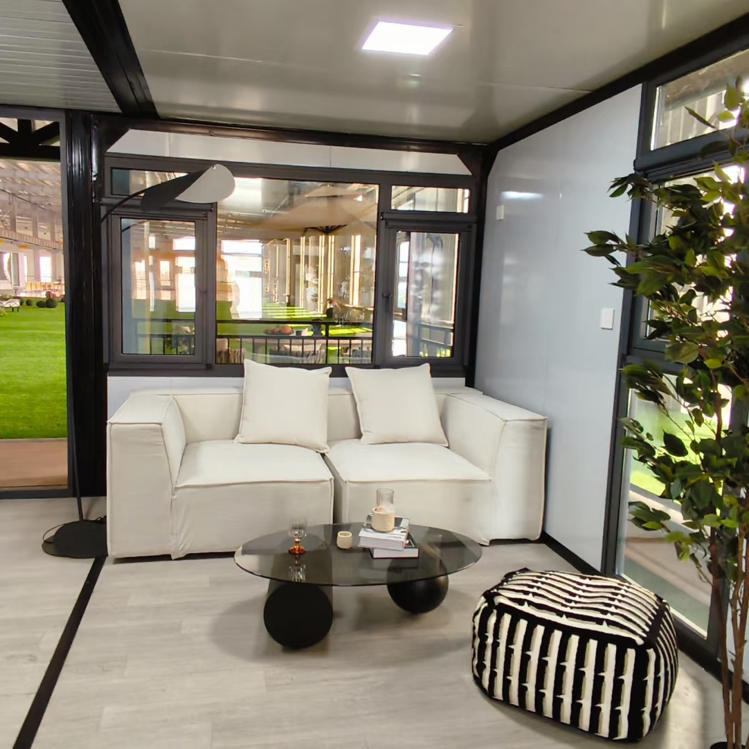 Anti-corrosion Prefab Container Home 2/3 Bed Expandable Mobile Villa for Camping Hotel