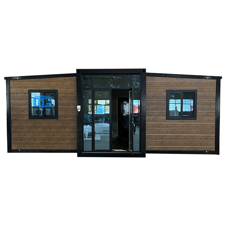 Luxury Expandable Prefab House 40ft - Portable Foldable Container Homes, Modern 2 Bedroom Prefabricated Modular Cabins