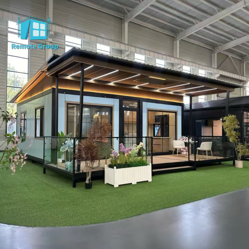 High Quality Luxury Expandable Modular Home 20ft 30ft 40ft Prefab House Expandable Container House Home Office
