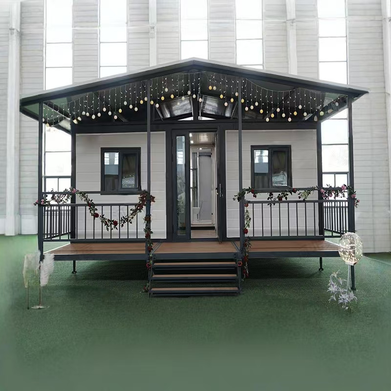 High Quality Expandable Container House Modern Prefabricated Modular Cabin Portable Living Unit for Resorts and Project Camps