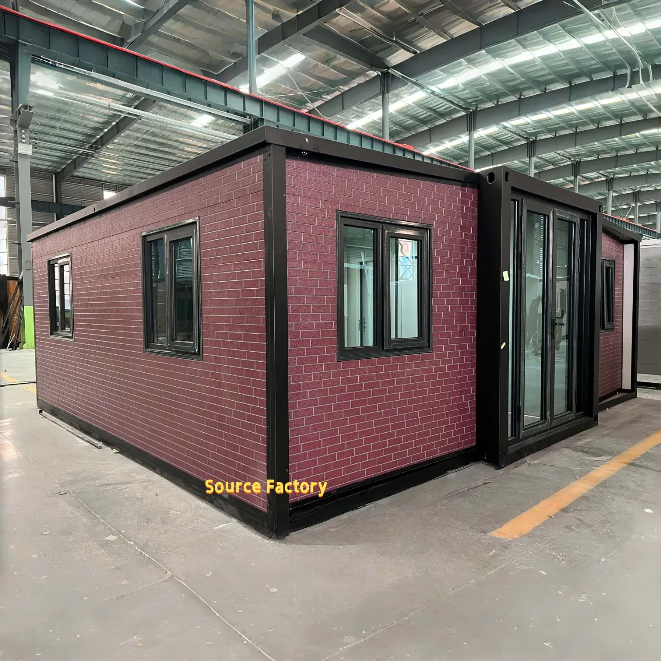 Luxury Home 40FT Expandable Container House Office Prefab Mobile Toilet Bathroom Kitchen