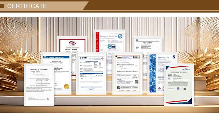 Quality Compliance Certificate