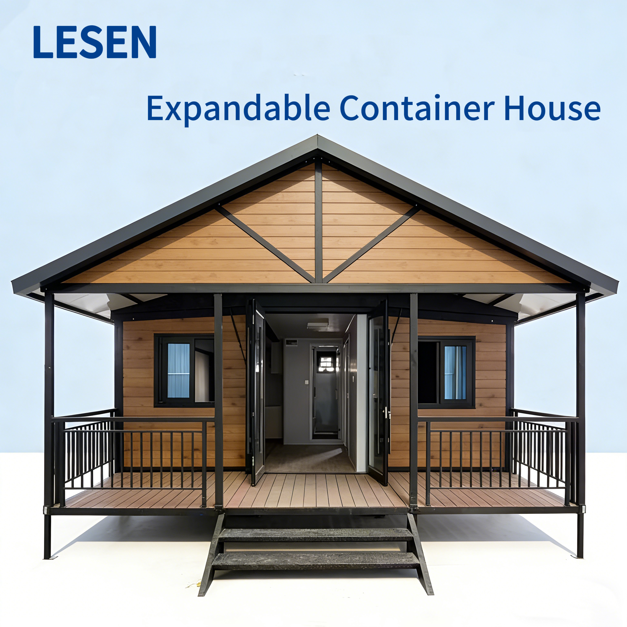 Expandable Foldable Container Homestay Prefab Integrated House for Export Modular Mobile Cabin for Camping &amp; Resort