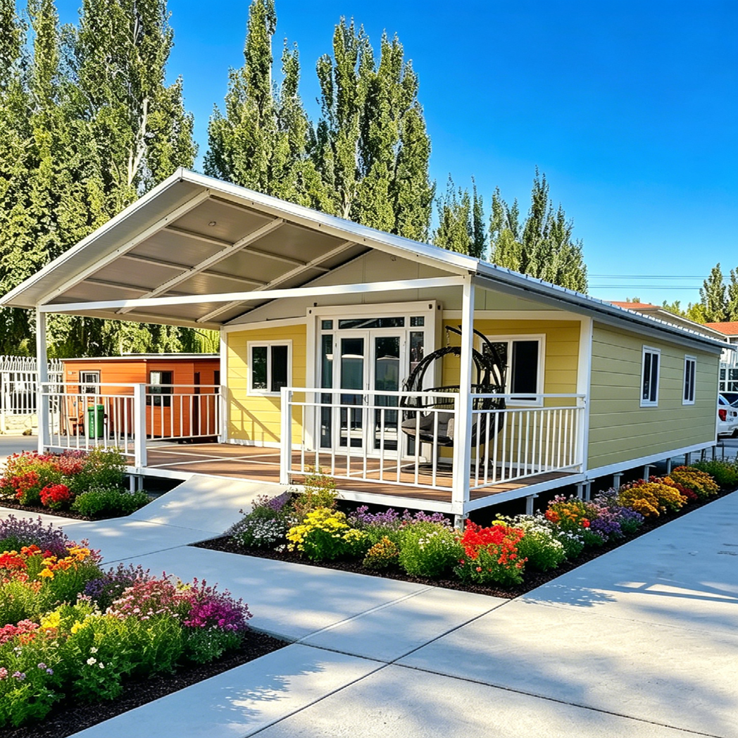 Fully Equipped Expandable Prefab Container House 2-4 Bedrooms Full Bathroom Modular Foldable Backyard