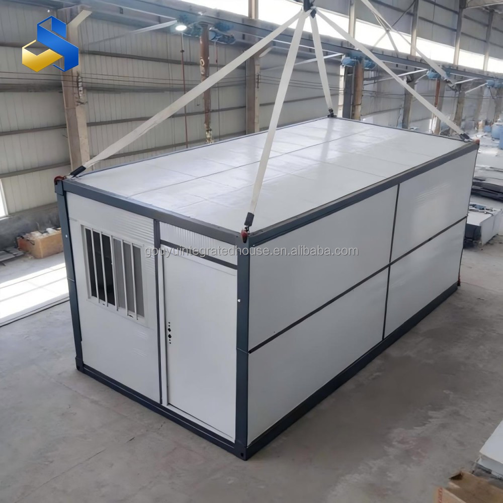 Portable Foldable Expandable Containerized Office Buildings Shipping Warehouse Container Houses Galvanized Steel Modern Design 5