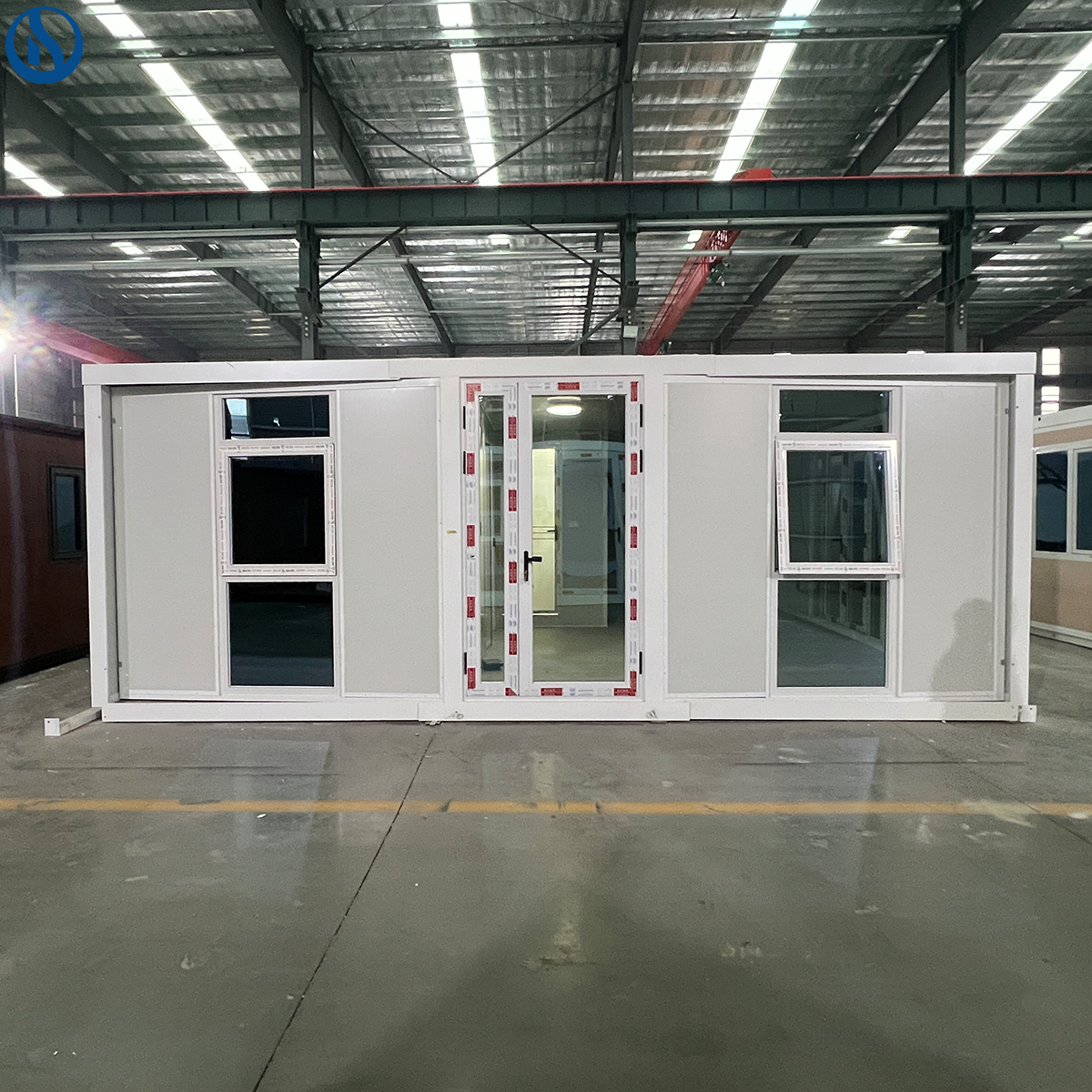 Prefab Container Office Unit Durable Steel Structure Container Office for Business