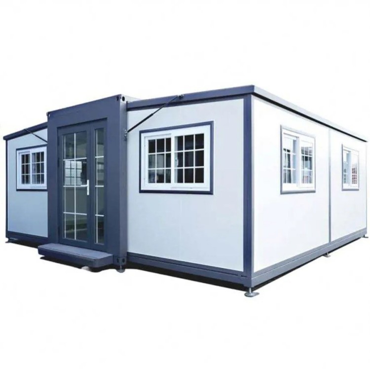 20ft/40ft Expandable Container House for Workers Accommodation Modular Folding Office Building Breathable Sandwitch Panel for