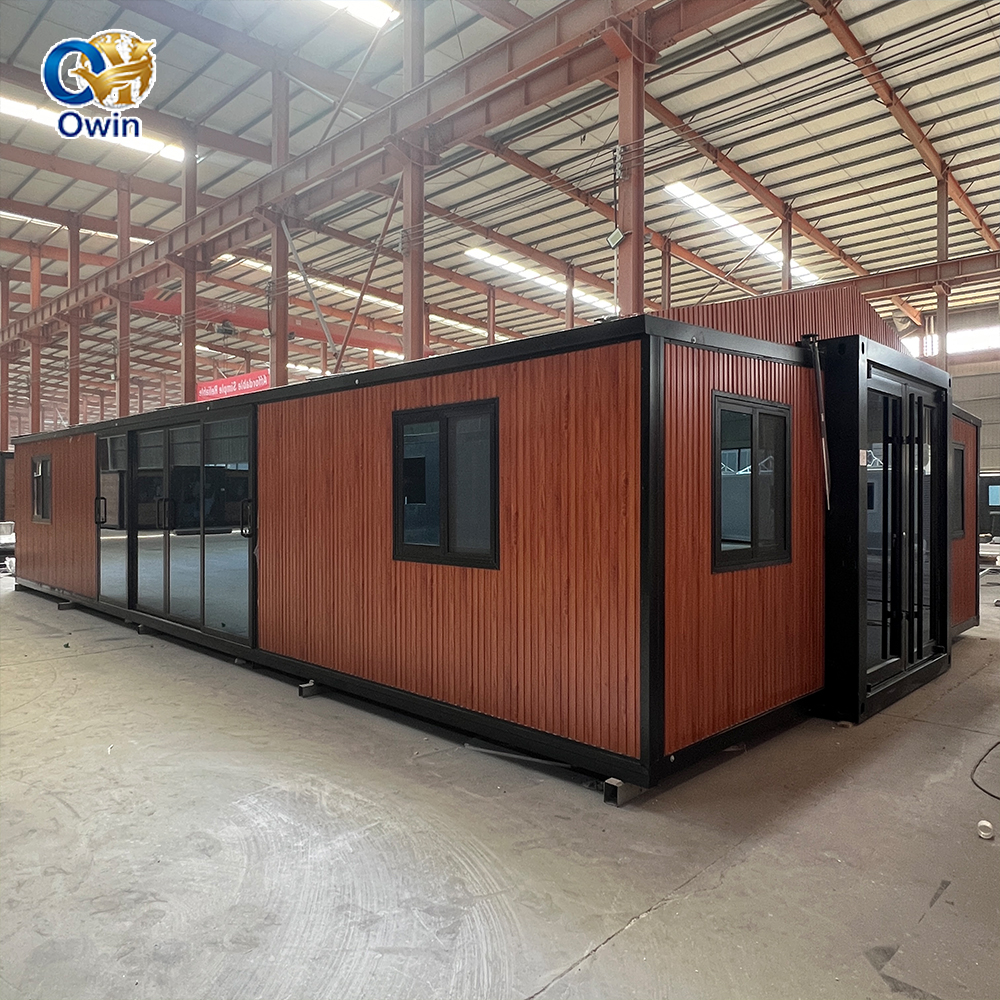 20ft Double Wing Expandable Container House Quick Assembly Portable ADU Living House