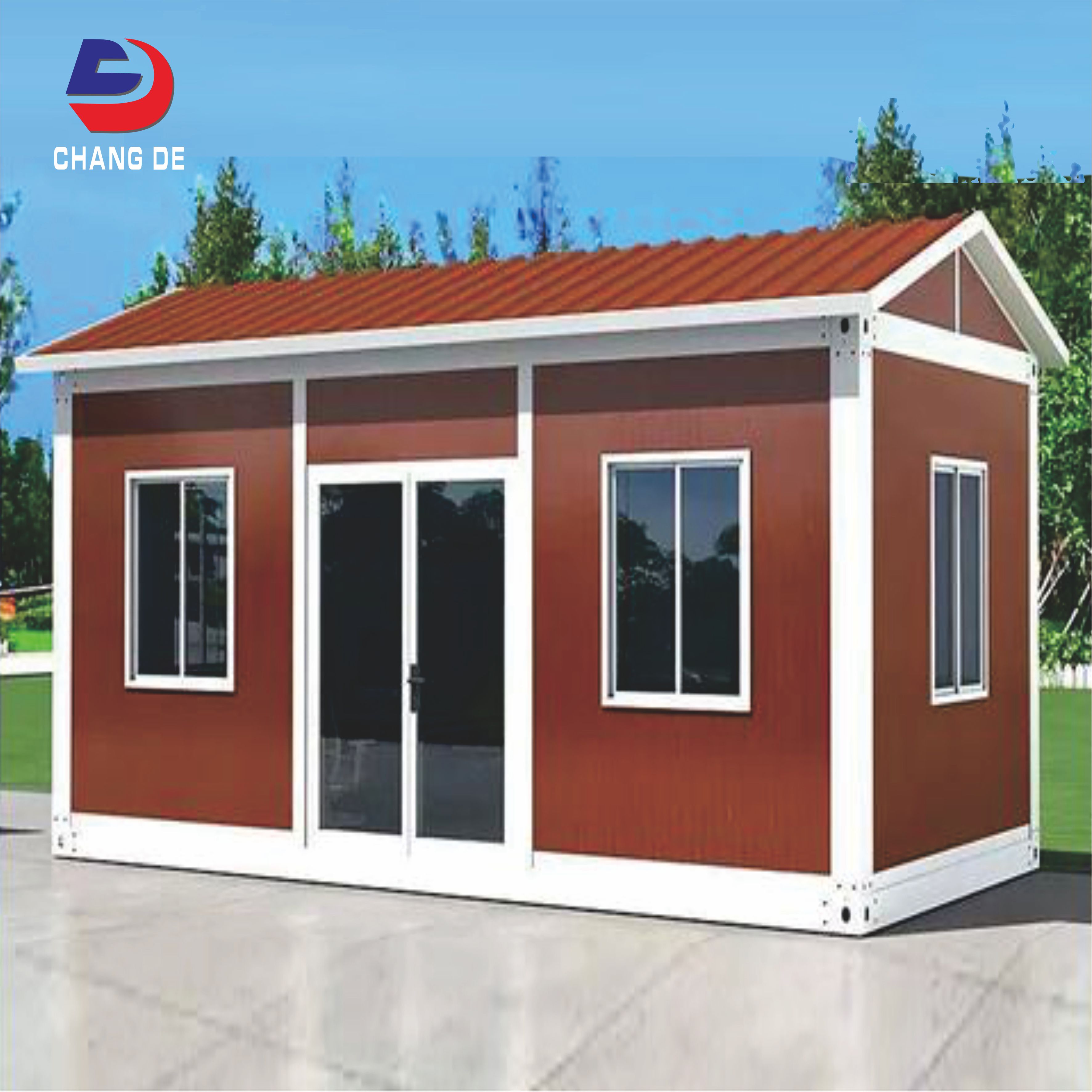 Quick-Deploy Expandable Multi-Unit Triangle Roof Container House for Emergency Disaster Relief Camp and Medical Facilities