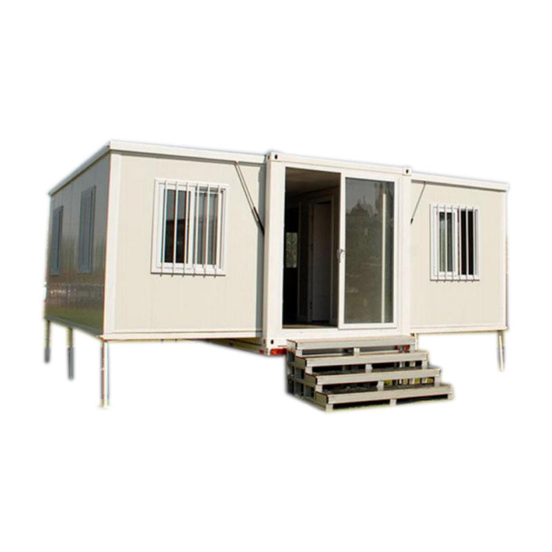 Prefabricated Expandable Container Houses Steel Sandwich Panel Double Wing Expansion for Hotel Office Building Villa Use Ray-Zen