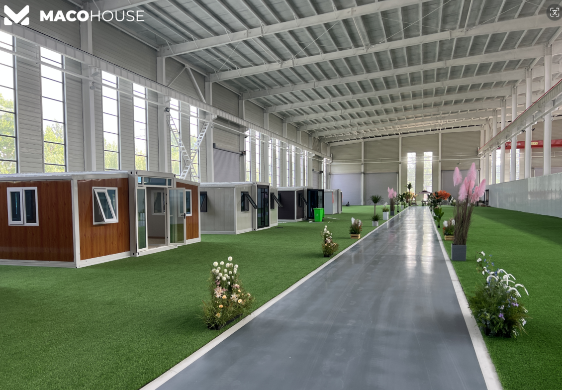 Expandable Container Villa Portable Folding Prefab House Steel Structure Hotel Resort Campsite Terrace Roof