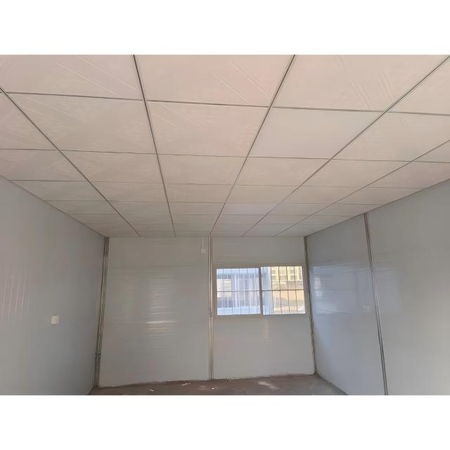 Insulated Sandwich Panel K-Type Prefab Cabin, Quick-Install Temporary Staff Accommodation