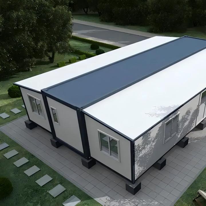 Expandable Breathable Steel Container-Mounted Movable House for Office Building and Apartment Use