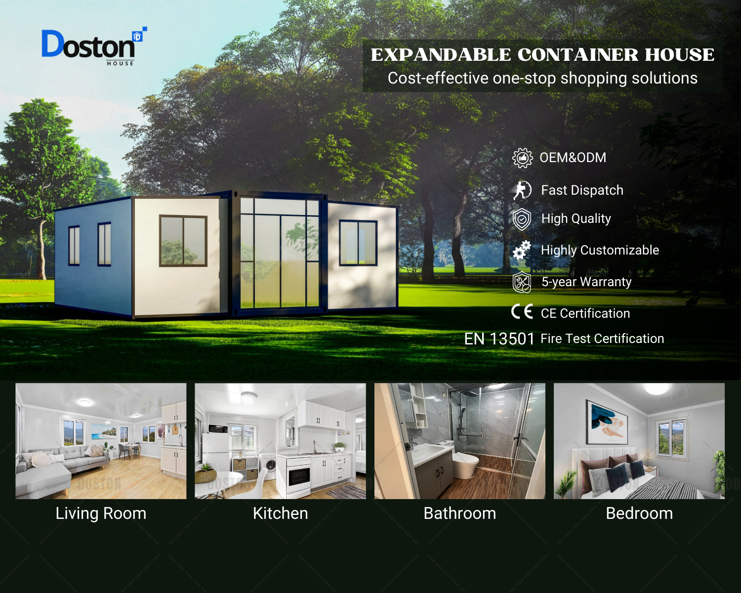 Expandable Prefab House Overview