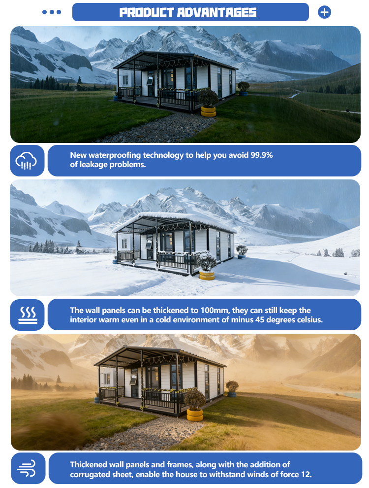30ft Container House Prefab Modular Tiny House Modular Office Casa Prefabricada Expandable Container House Prefabricated House