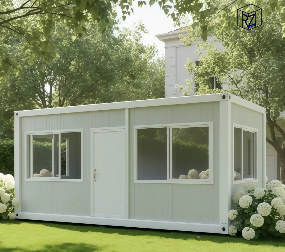 Modular Expandable Steel Container House Fabricated Container House 20ft with Electric System for Medical Station Living