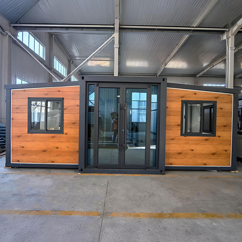 Custom 20Ft 40Ft Expandable Double Wing Container Prefabricated Apartment Office Building Kitchen Breathable Modern Design