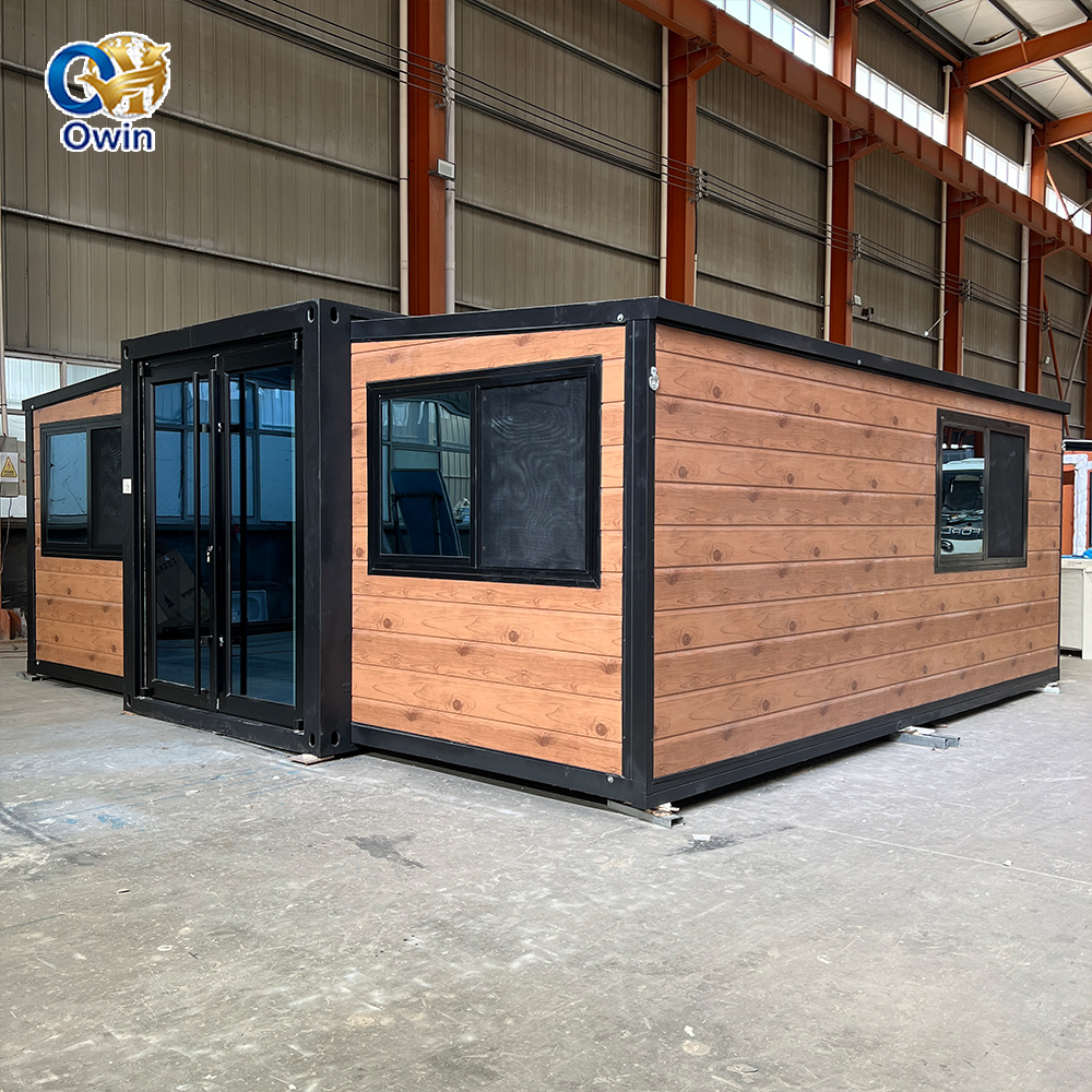 20ft Double Wing Expandable Container House Quick Assembly Portable ADU Living House