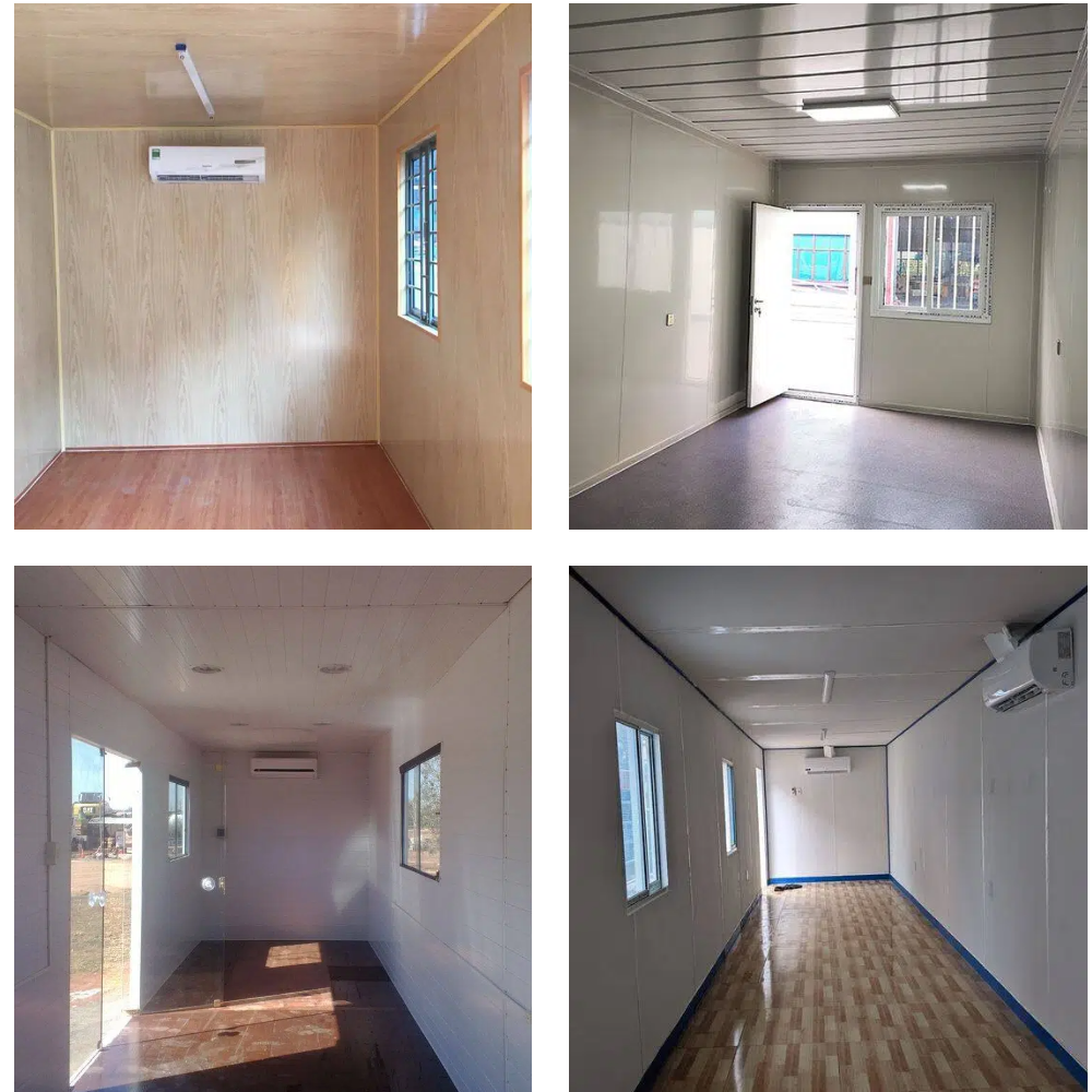 Modular Expandable Steel Container House Fabricated Container House 20ft with Electric System for Medical Station Living