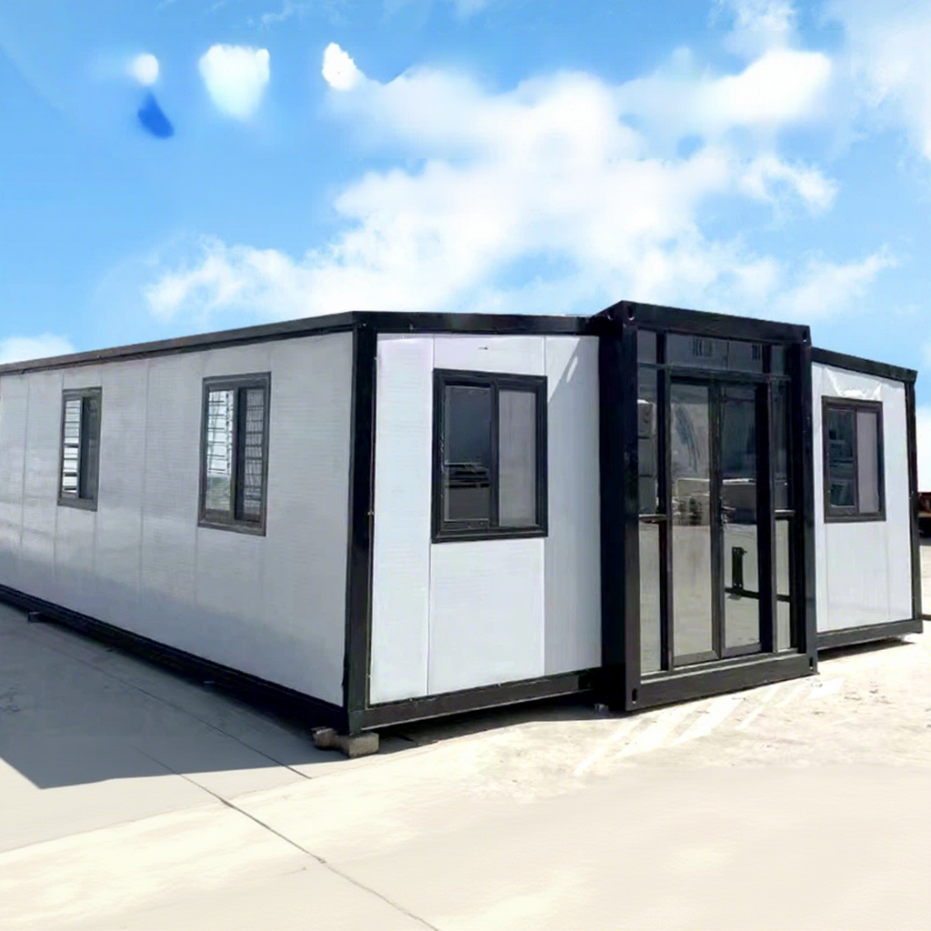 Dechitong Light Steel Structure Expandable Foldable Double-Wing Container Prefab House |Modern 3 Rooms 1 Living Room Clip
