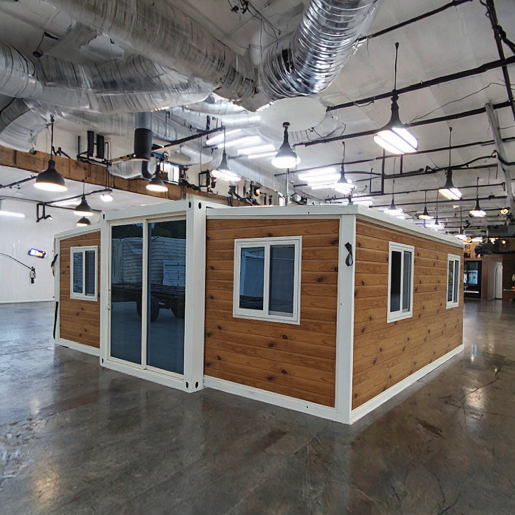 Expandable Container House 20ft 40ft Foldable Prefab Home with Bathroom and Kitchen for Hotel Office Camp Accommodation