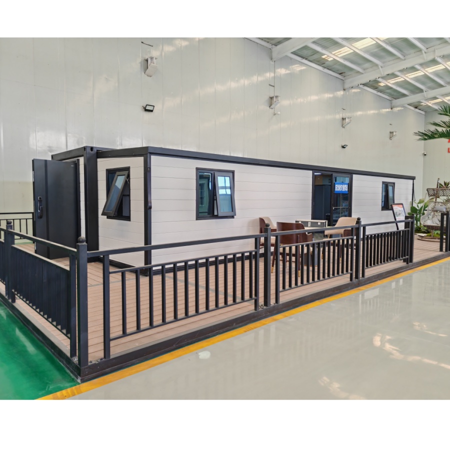 3 Bedrooms Expandable Container House 20ft 40ft Modular Prefab Tiny Home Folding Portable Steel Cabin for Office Dormitory