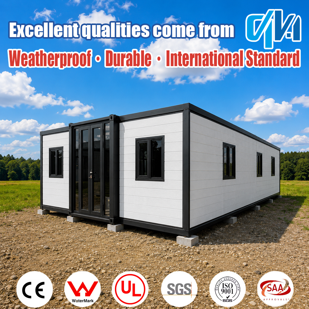 Local Standards Prefabricated Luxury Container Expandable House Steel Structure Prefab Sale Movable Home Casa Contenedor