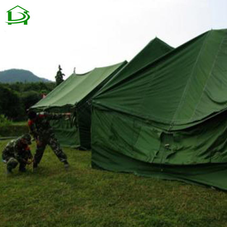 Large Winter Outdoor Lodge Waterproof Disaster Relief Refugee Tent For Earthquake Fire Disaster