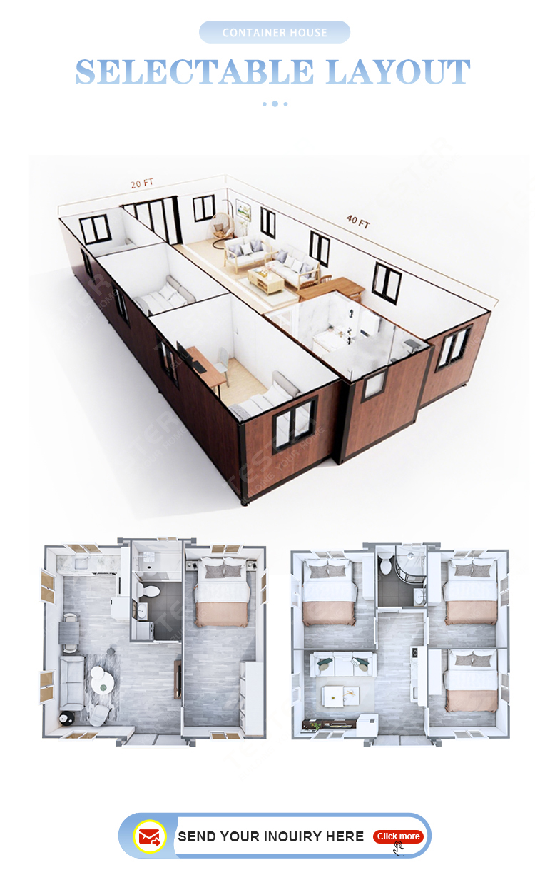 Selectable layout scheme 1