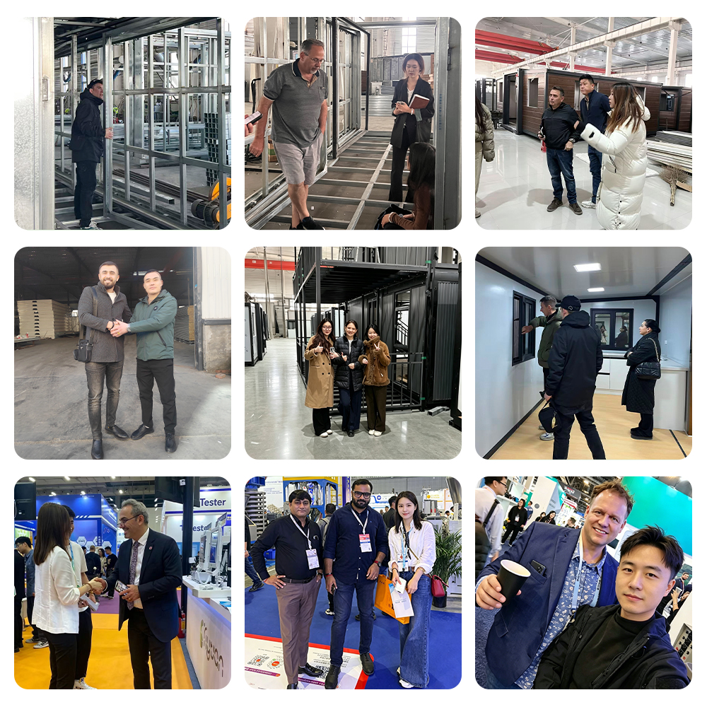 Export Double Wing Expandable Container Room Modular Tiny Home 3 Bedroom Livable Soundproof Waterproof Mall Use Steel Structure