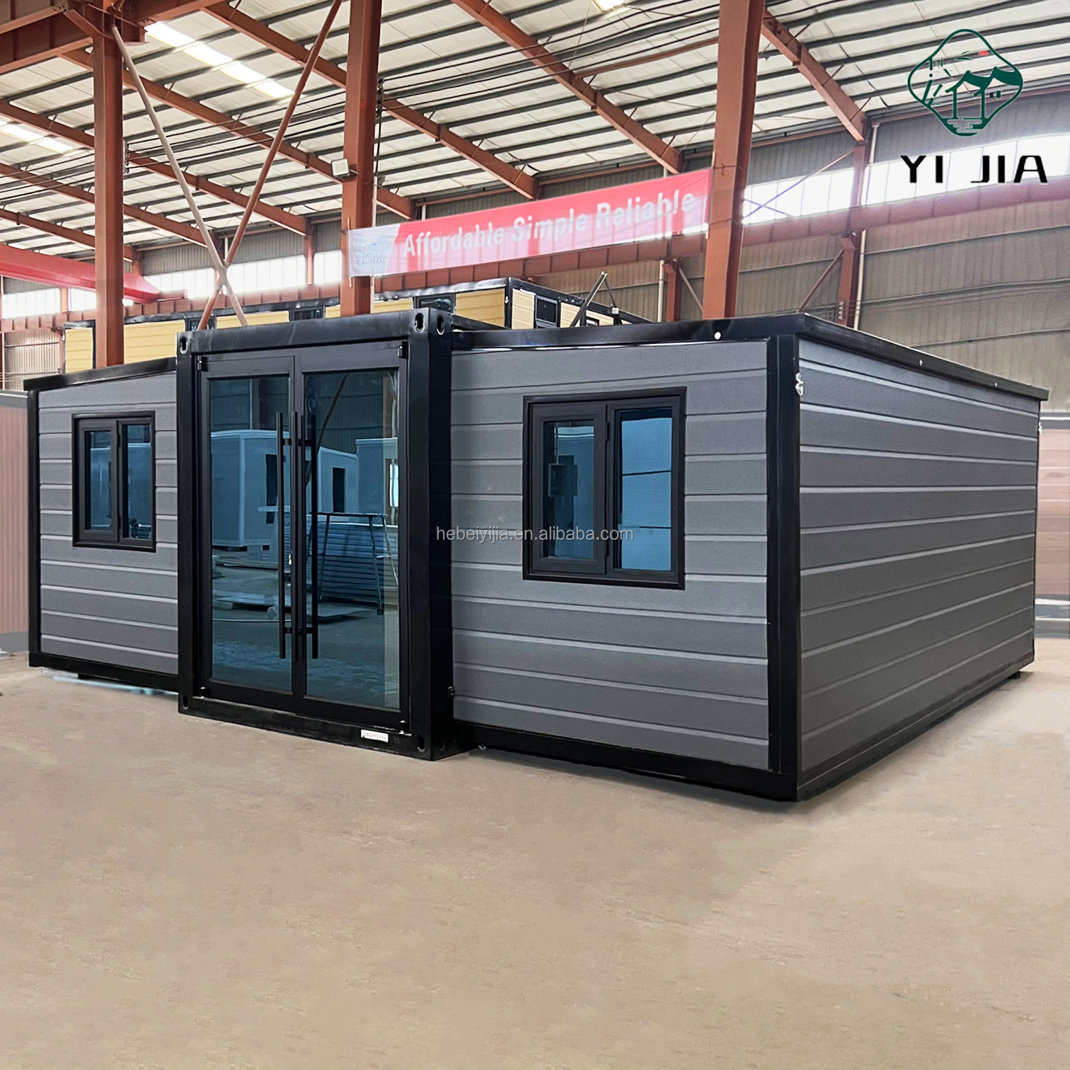 Expandable Container House Folding Container Home Tiny Portable House Mobile Portable Home Modular Prefabricated Foldable House