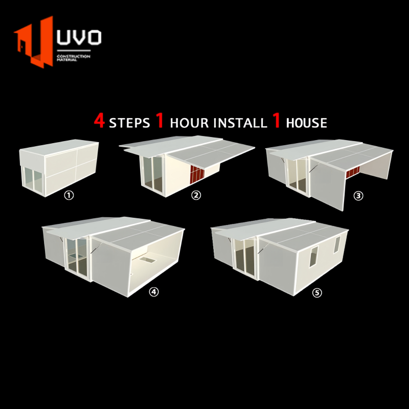 20ft 40ft Expandable Prefab Steel Container Hospital Mobile Medical Clinic Modular Emergency Field Unit for Remote Healthcare