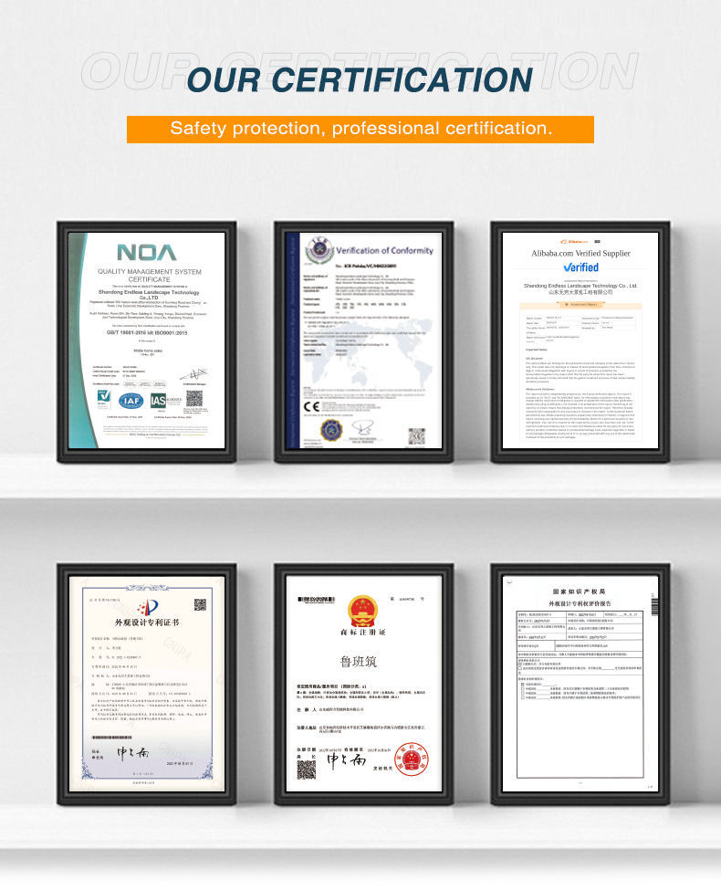 Product Quality Certifications