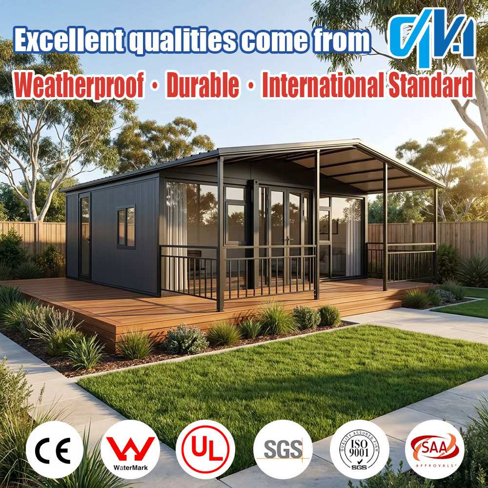 Eco-Friendly Expandable 2-5 Bedroom Container House 40Ft 20Ft Prefabricated Mobile Living Unit Light Steel Portable Prefab Home