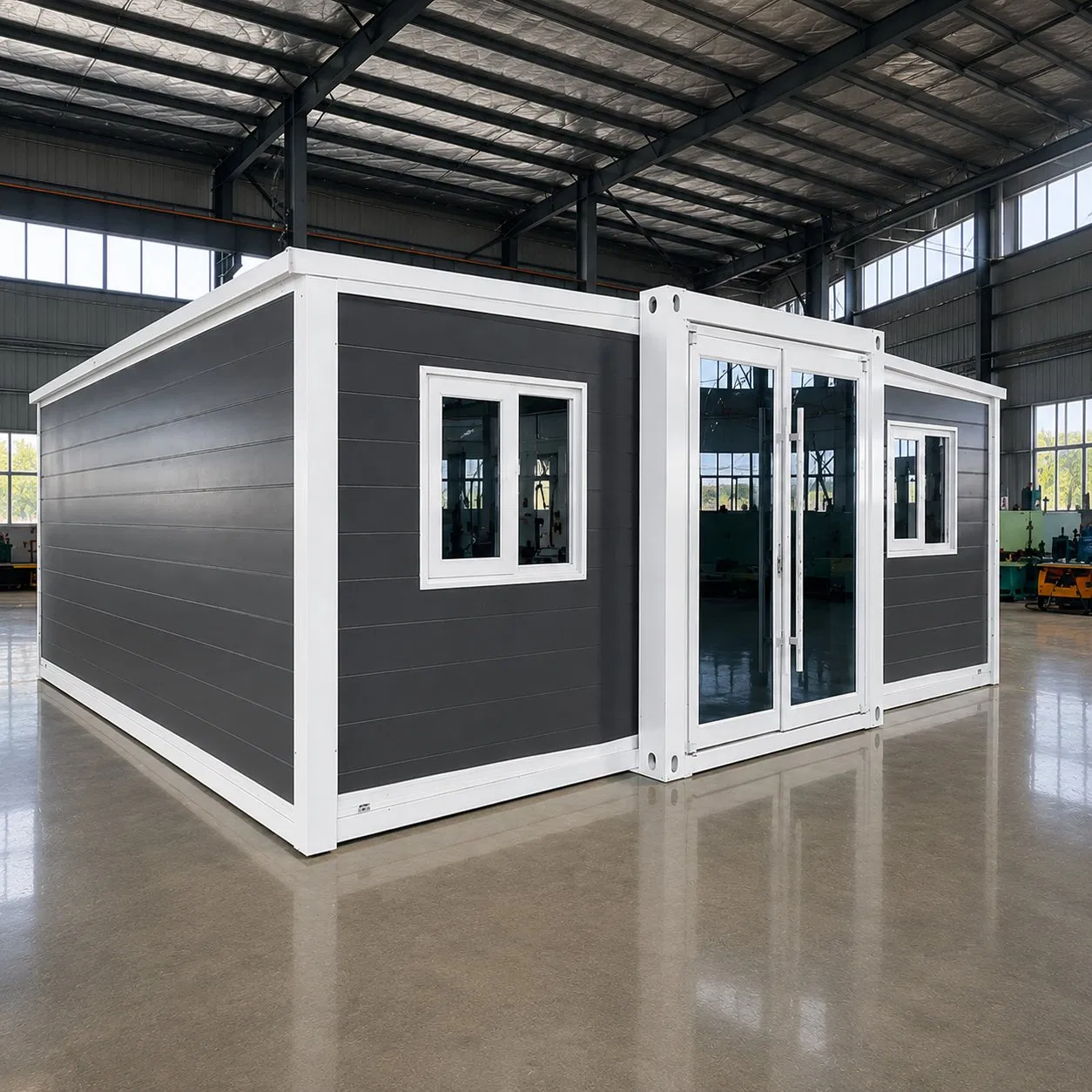 40FT Tiny Home Expandable Container House Modular Portable Prefab Home for Resort Development and Vacation Rental with Bathroom Kitchen