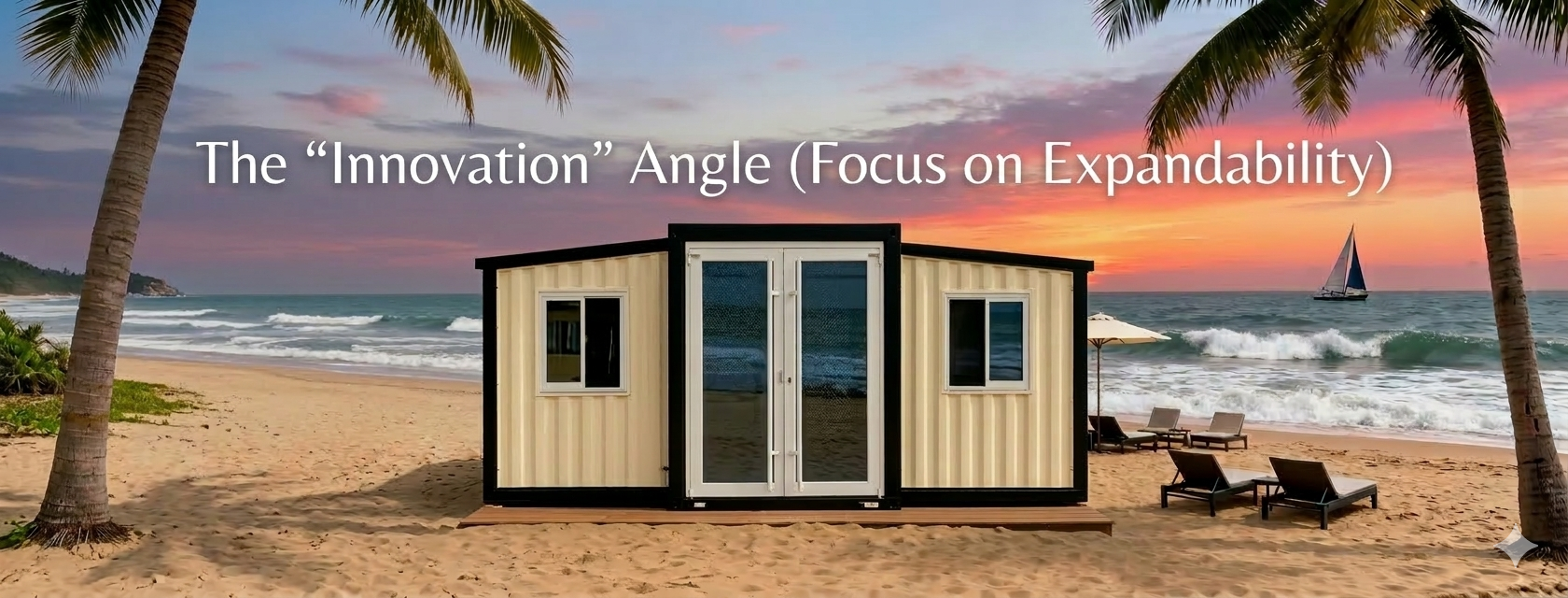 20-Foot Double-Wing Expandable House