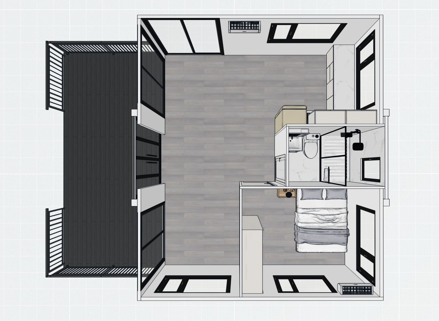 Living room area