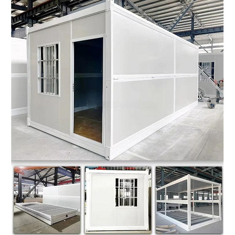 Folding Container House Prefabricated Portable Expandable Container Room for Labor Camp/Workers Accommodation