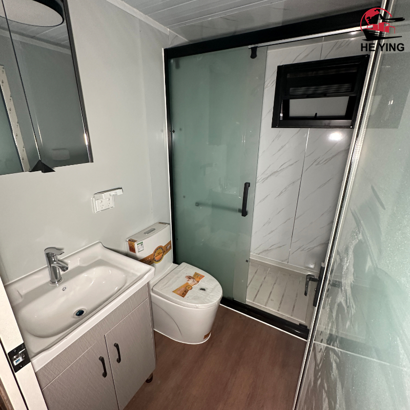 Customizable 2-Bedroom Expandable Container House Sandwich Panel Modern Design Waterproof Anti-Rust for Camping Villa Hotel Use