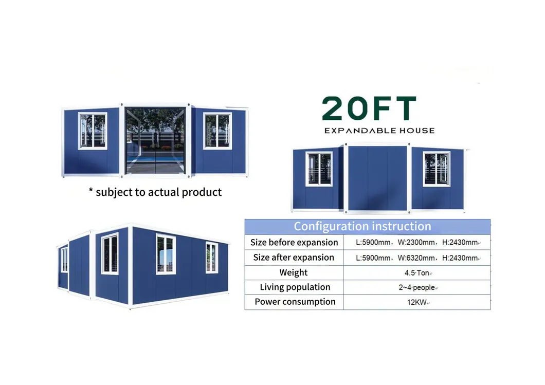 Folding Expandable House Container Room