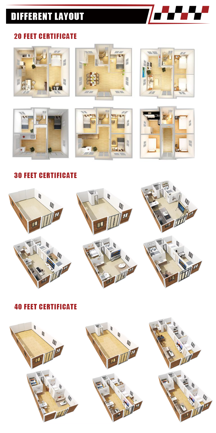 Cammi House Expandable Container House Modular School Building Prefabricated Classroom Office Dormitory Workshop Hotel Modern