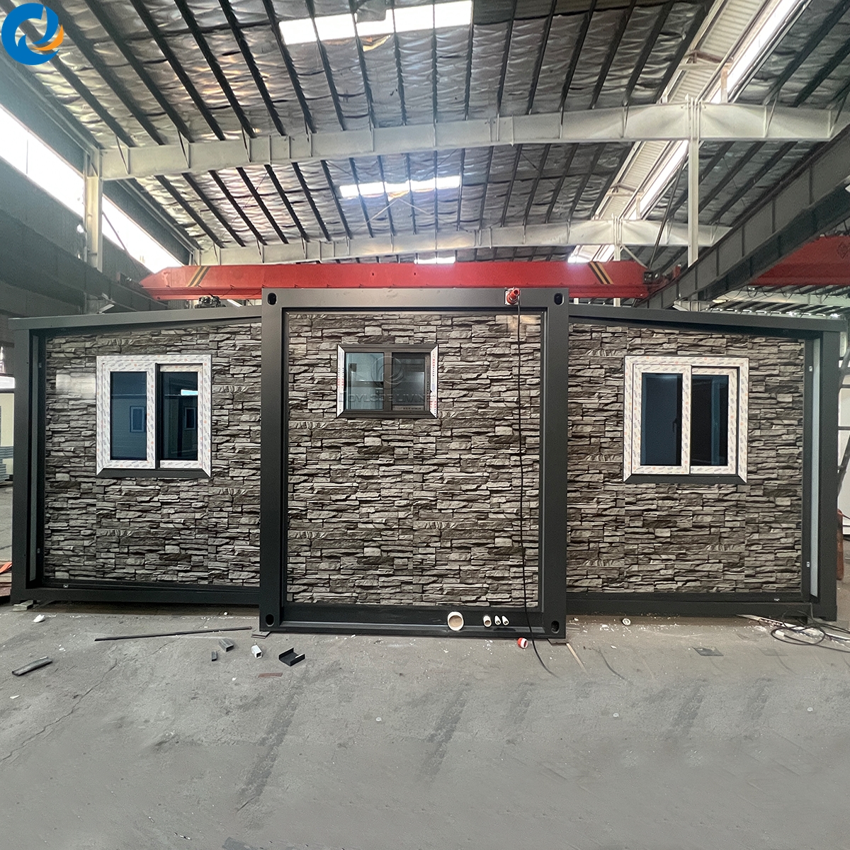 Factory Customized Office School Classroom Camp Resort Hotel Luxury 20ft Small Foldable Prefab Expandable Container House