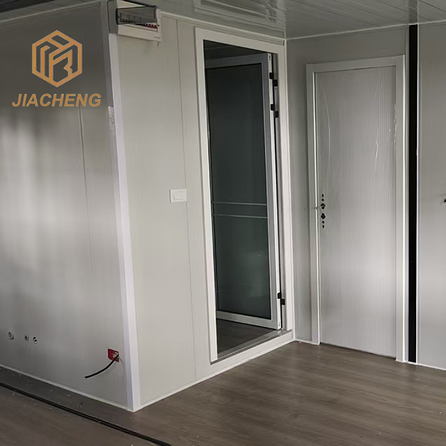 Custom Folding Double Wings Prefab House Steel Frame Metal Luxury Prefab Double Wing Folding Room Container Expandable 3 Bedroom