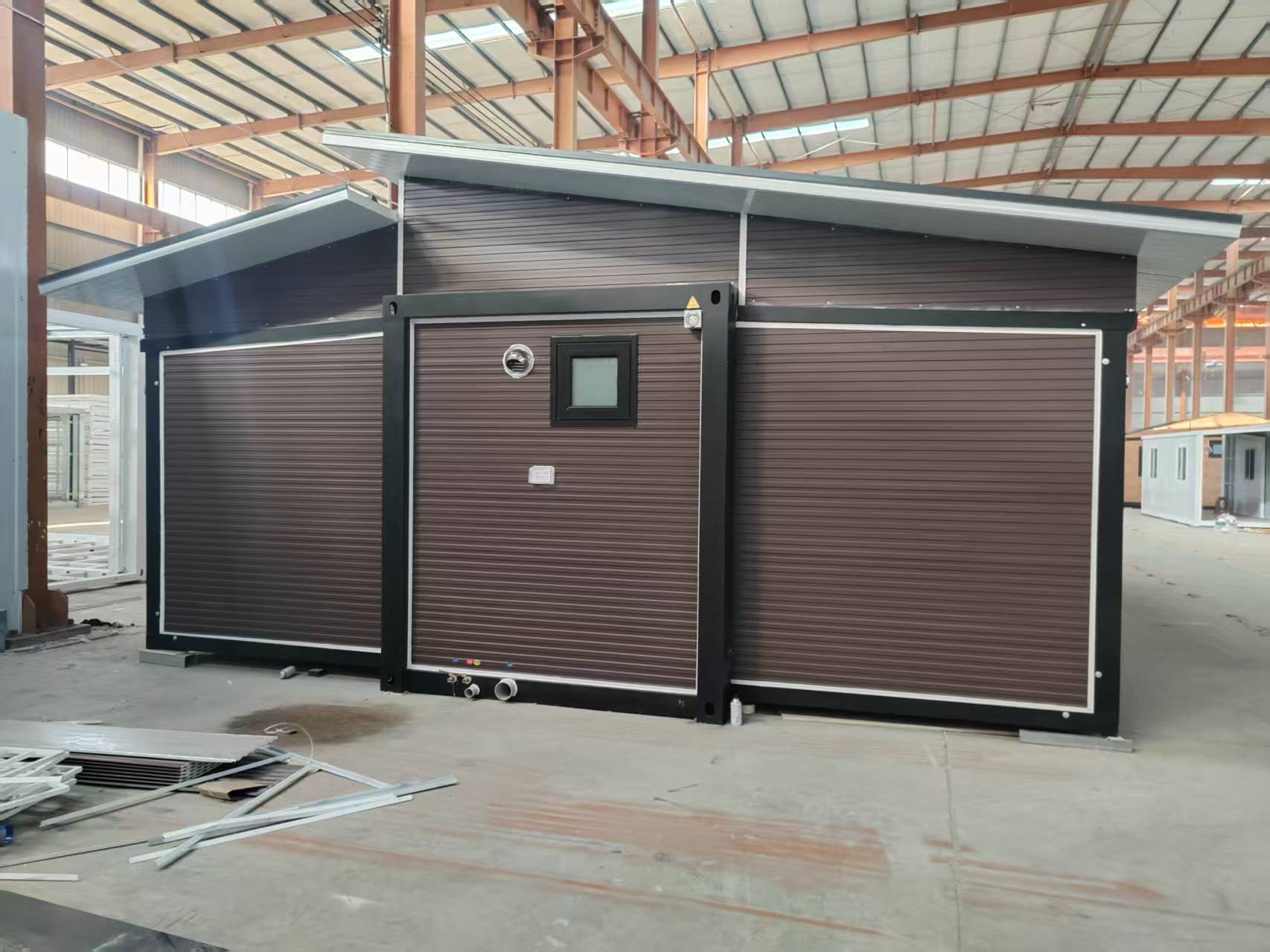 ISO Certified Prefabricated Container House Low Cost Modular Steel Frame Housing Solution for Farmhouse Parks Outdoor Expandable